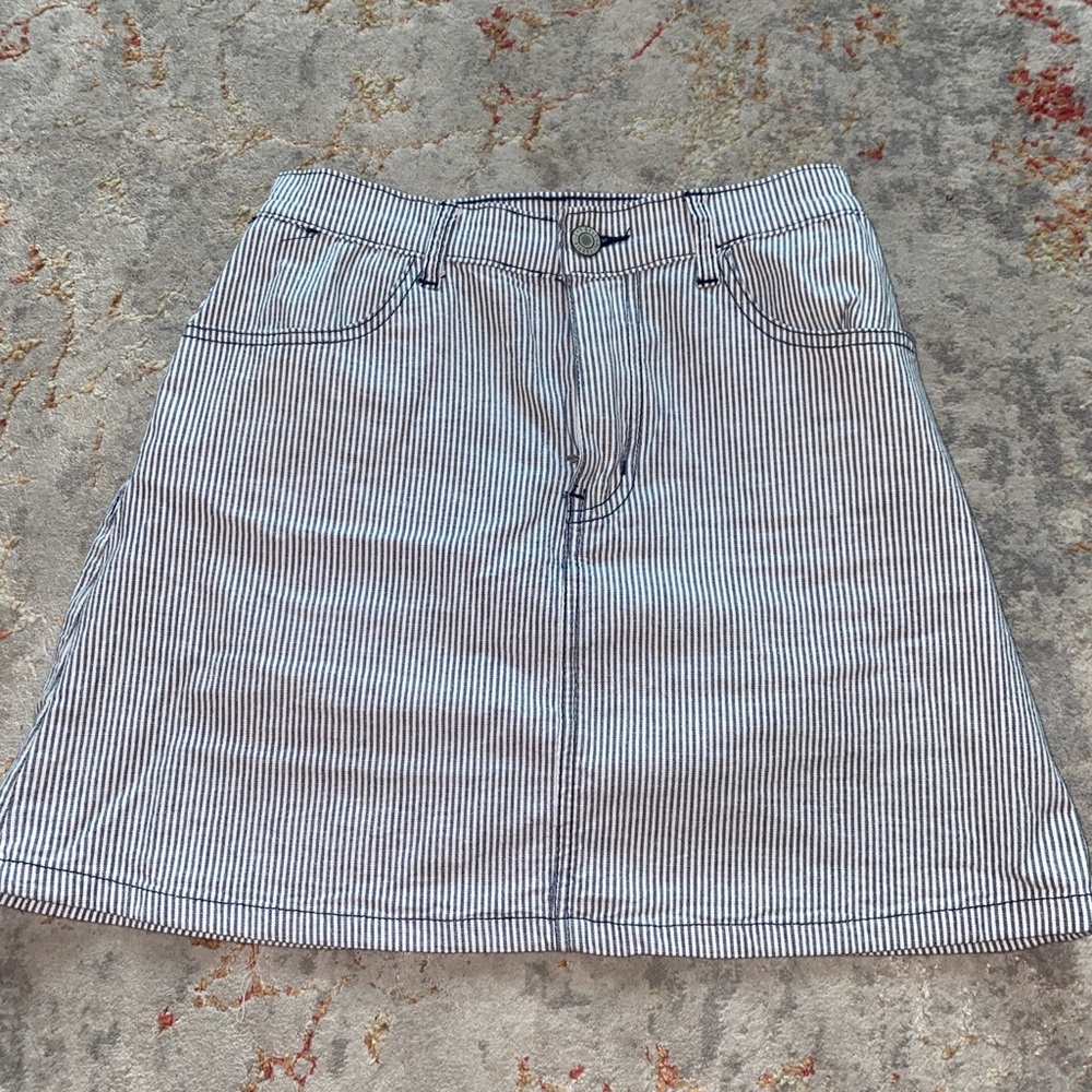 Brandy Melville Kassia Pinstripe skirt